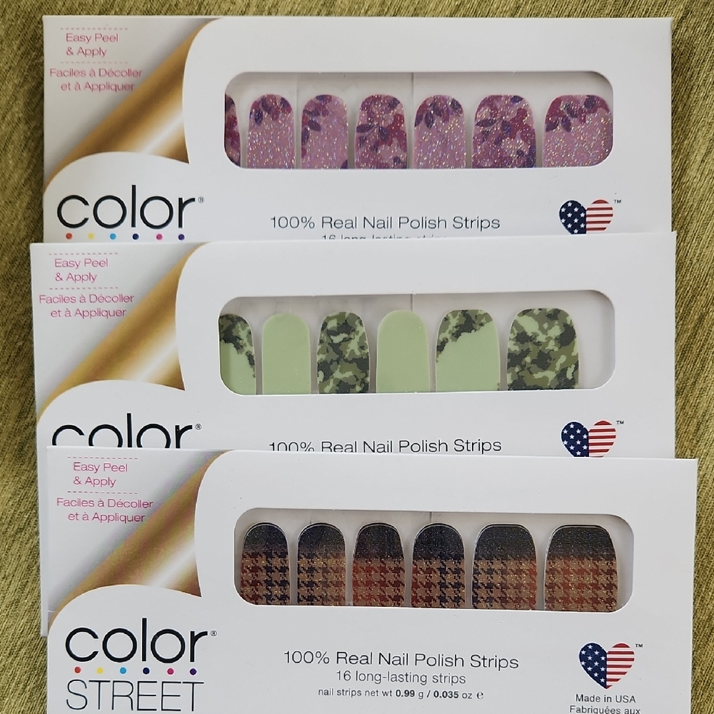 3 Color Street Sets